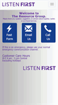 Mobile Screenshot of listenfirst.com